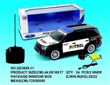 OBL733574 - 1:12 Toyota four-way remote police charged with light music