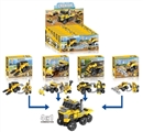 OBL733779 - 回力积木工程车（12PCS/展示盒）