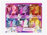 OBL733866 - Pony show box 12 pcs6 color orange