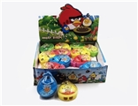 OBL734191 - 24 only 1 box of double orifice angry birds pencil sharpener