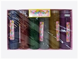 OBL734225 - Window box of six big bottle of gold powder crystal mud