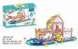 OBL734297 - Building little painter educational railcar (princess castle)