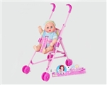 OBL734674 - 12 "boy doll doll with IC with cart