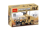 OBL734994 - 军事系列套装-M1025悍马武装车