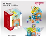OBL735363 - Puzzle assembly fun house