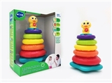OBL735389 - Rainbow folding duck (light/music/rainbow circle)