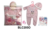 OBL736418 - With urine trousers pacifier 18-inch dolls clothes