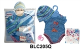 OBL736420 - With urine trousers pacifier 18-inch dolls clothes