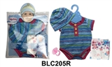 OBL736421 - With urine trousers pacifier 18-inch dolls clothes