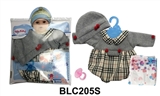 OBL736423 - With urine trousers pacifier 18-inch dolls clothes
