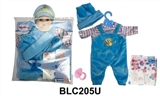OBL736427 - With urine trousers pacifier 18-inch dolls clothes