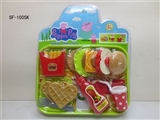 OBL737719 - Pig burger platter page play toys