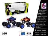 OBL738438 - 1:20 4*4四驱皮卡涂鸦越野攀爬车(包电）