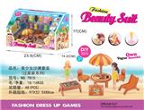 OBL739930 - 美少女换装太阳伞桌椅套装