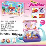 OBL739945 - 换装女孩游轮带灯光音乐套装（过家家系列）