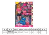 OBL740118 - 方格盒假三件套芭芘配换服