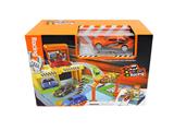 OBL740363 - Receive a case simulation scene car pit with two cars