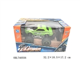 OBL740556 - 1: 24 large wheel four channel remote control vehicle (without electricity)