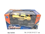OBL740566 - 1: 20 big wheel four-way retro mustang remote control car (without electricity)