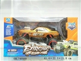 OBL740569 - 1: 16 sitong retro refitted big wheel dodge remote control vehicle (baodian)