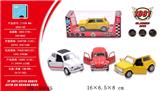OBL740685 - 1:36 beetle/mini/FIAT500 retro alloy car