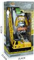 OBL741006 - 12 channel remote control flash sound track engineering vehicle