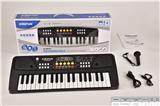 OBL741086 - 37 key keyboard with a microphone/audio cable/USB power cable/instruction