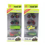 OBL741284 - Alloy two head hang the farmer car