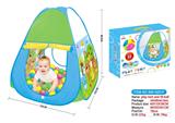 OBL741943 - Cartoon joy zoo tents with 50 ocean ball