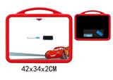 OBL742400 - Cars whiteboard (double)