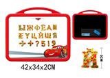 OBL742448 - Cars whiteboard with 49 refraction Russian letters (double)