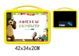 OBL742463 - Martha and bear Russian whiteboard (double)