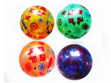 OBL742762 - 9 inches of snow color printing ball