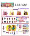 OBL743846 - 3.5寸搪胶款惊喜娃娃110MM惊喜手装袋三只盒装