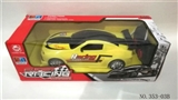 OBL744803 - 3D灯四通遥控大黄峰赛车