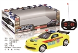 OBL744815 - 3D灯四通遥控大黄峰警车