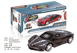 OBL744823 - PVC壳电动3D灯音乐万向法拉利