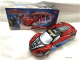 OBL744843 - PVC shell electric light music universal spider-man ferrari