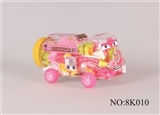 OBL745621 - 迷尔消防车粉小6#多色混装钻石颗粒称重110克（104+PCS）