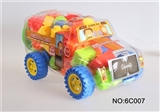 OBL745627 - 超级校巴7#动物积木多色混装称重484克（87PCS）