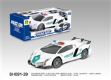 OBL745708 - 1:16警车灯光四通遥控车