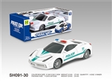 OBL745710 - 1:16警车灯光四通遥控车