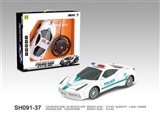 OBL745722 - 1:16警车灯光四通遥控车