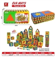 OBL745748 - EVA数学几何图形地垫拼图36pcs