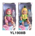 OBL746342 - 25 cm activities eye dolls with the function of water pee evade glue series animal hat