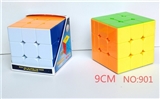 OBL746702 - 9 cm solid color third-order rubik’s cube