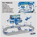 OBL746725 - Puzzle fit orbit plane the police in the parking lot
