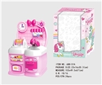OBL747129 - 卡通粉独角兽益智厨房、厨具组合