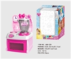 OBL747133 - 卡通粉迪士尼公主益智厨房、厨具组合