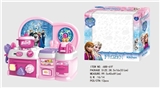 OBL747143 - 卡通粉冰雪奇缘益智厨房、厨具组合